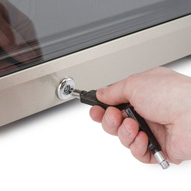 Subcold Super 85 litre glass door beer drinks under counter stainless steel fridge lockable with key